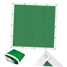  Archery Backstop Arrow Netting Backstop Target Block Heavy Duty 6 x 6 ft Green