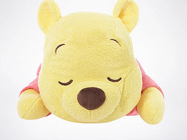 Disney Store Sleeping Face Party collection Winnie the Pooh Cuddly pillow