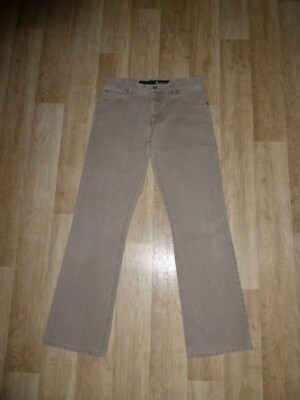 ALBERTO ROCK leichte Jeans Beige Gestreift Gr.46 L30 **TOP**