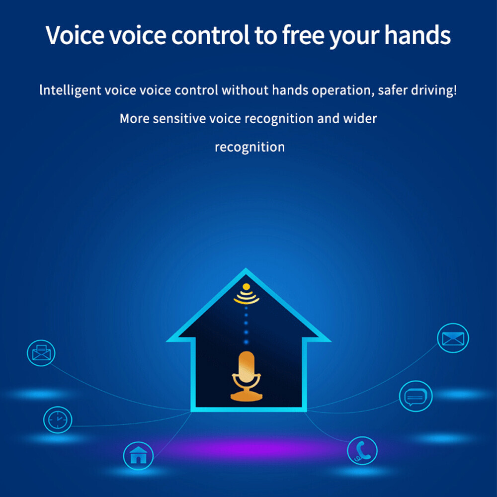 10.26"  Car Radio Portable Android Auto Wireless Carplay GPS Touch Screen Stereo