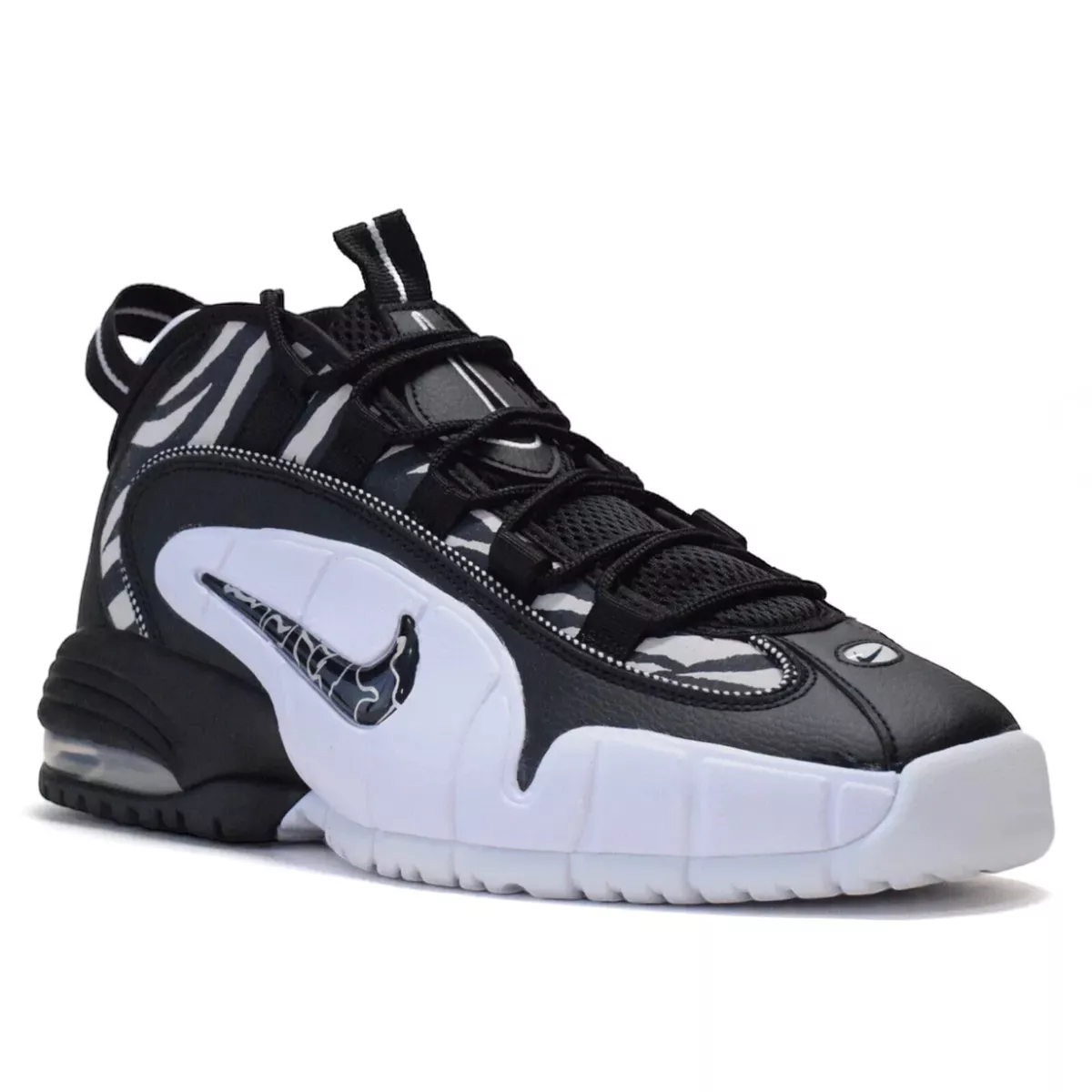 Nike Air Max Penny 1 Tiger Stripes Black White FD0783 010 Mens Size NEW