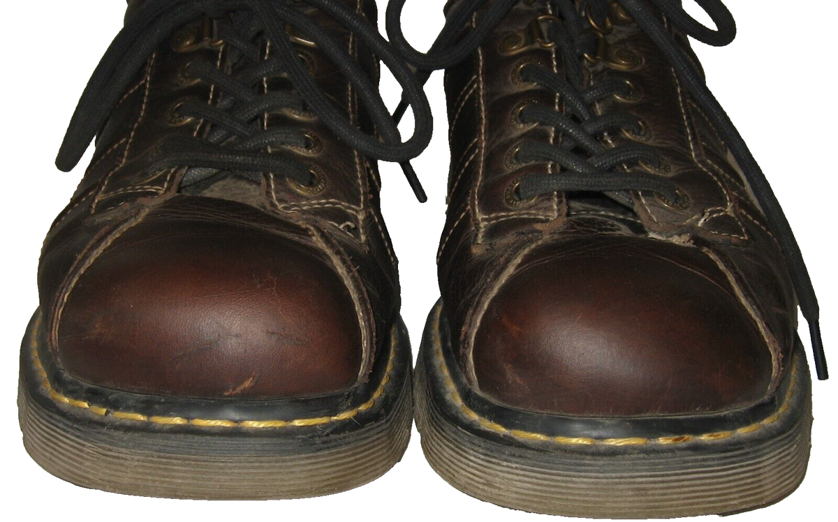 Lightly Used Dr. Martens 11306 Brown Lace-Up Oxfords Mens US 12 Men main image 2