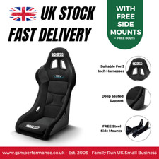 Sparco Rev QRT Fibreglass FIA 8855-1999 Race Rally Competition Car Bucket Seat