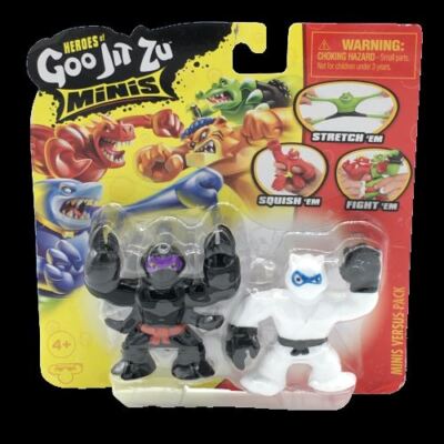 HEROES OF GOO JIT ZU MINIS S3 PANTARO VS SCORPIUS 2 PACK STRETCH