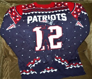 tom brady christmas sweater