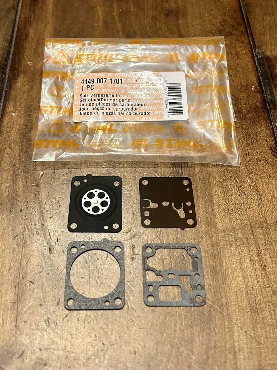 NEW Genuine STIHL Carburetor Gasket Kit FS94R KM94R 4149-007-1701  