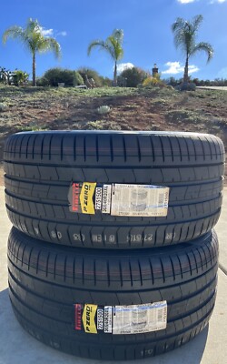 Set of TWO BRAND NEW 305/40R20 Pirelli P Zero PZ4 RFT Run Flat
