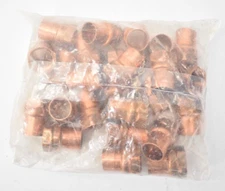 Lot of 25 Mueller Industries WROT Copper Pipe Adapters 3/4" C x F Solder Joint