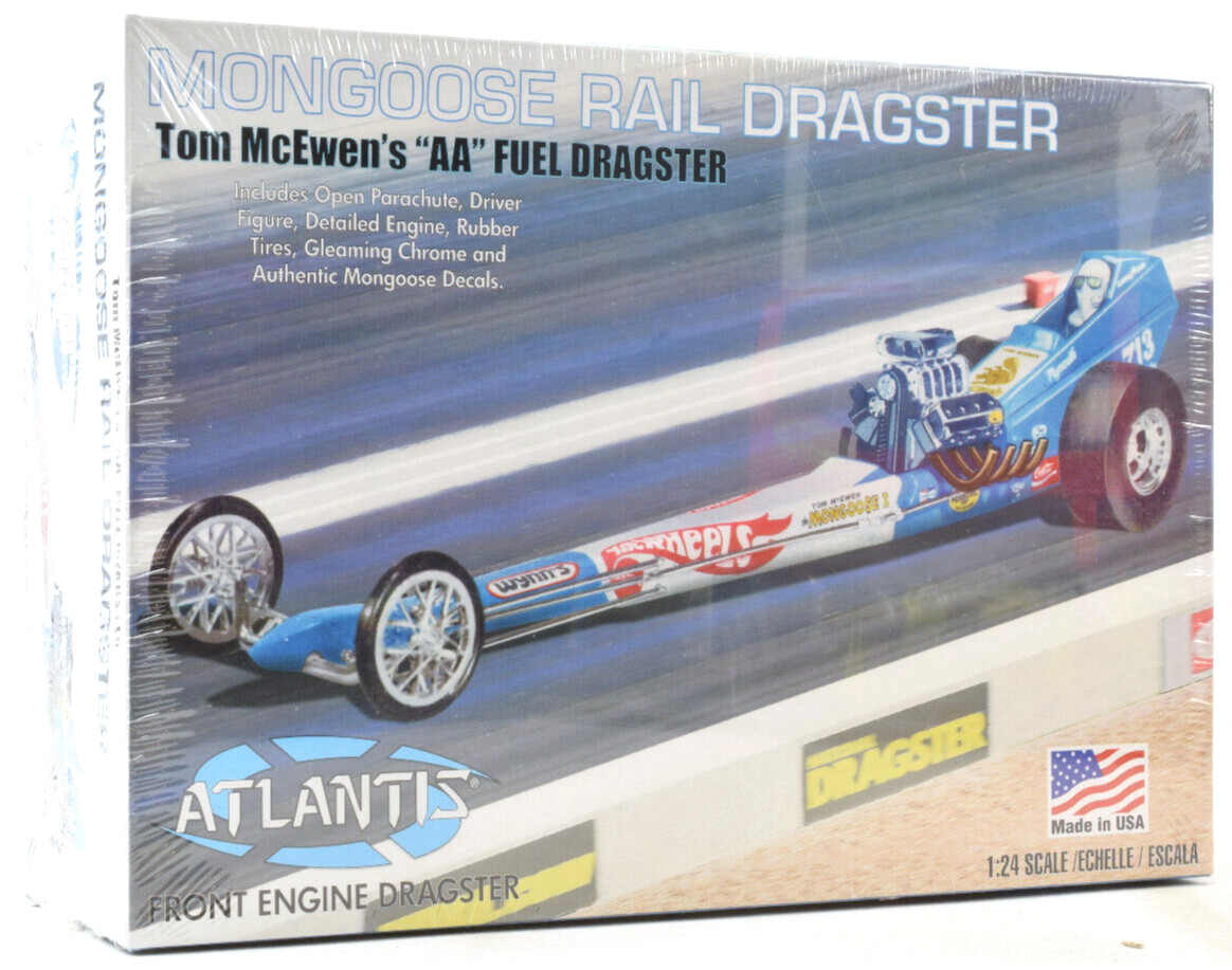 Atlantis Tom McEwens Mongoose Переднемоторный рельсовый драгстер 124 Модельный комплект M5695 6390₽