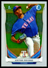 2014 BOWMAN CHROME PROSPECTS #BCP86 VICTOR PAYANO TEXAS RANGERS