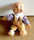 Vintage Cabbage Patch Kids Magnet Figure Boy Mini Doll 3.5” Rare