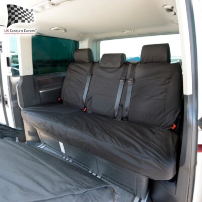 Vw Transporter T6/T6.1 Caravelle 3Rd Row Rear Bench Seat Covers 2015-2024 343