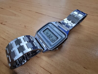 rare Seiko Alba Lithium Quartz W401-5050 Vintage Men's Watch 1201a