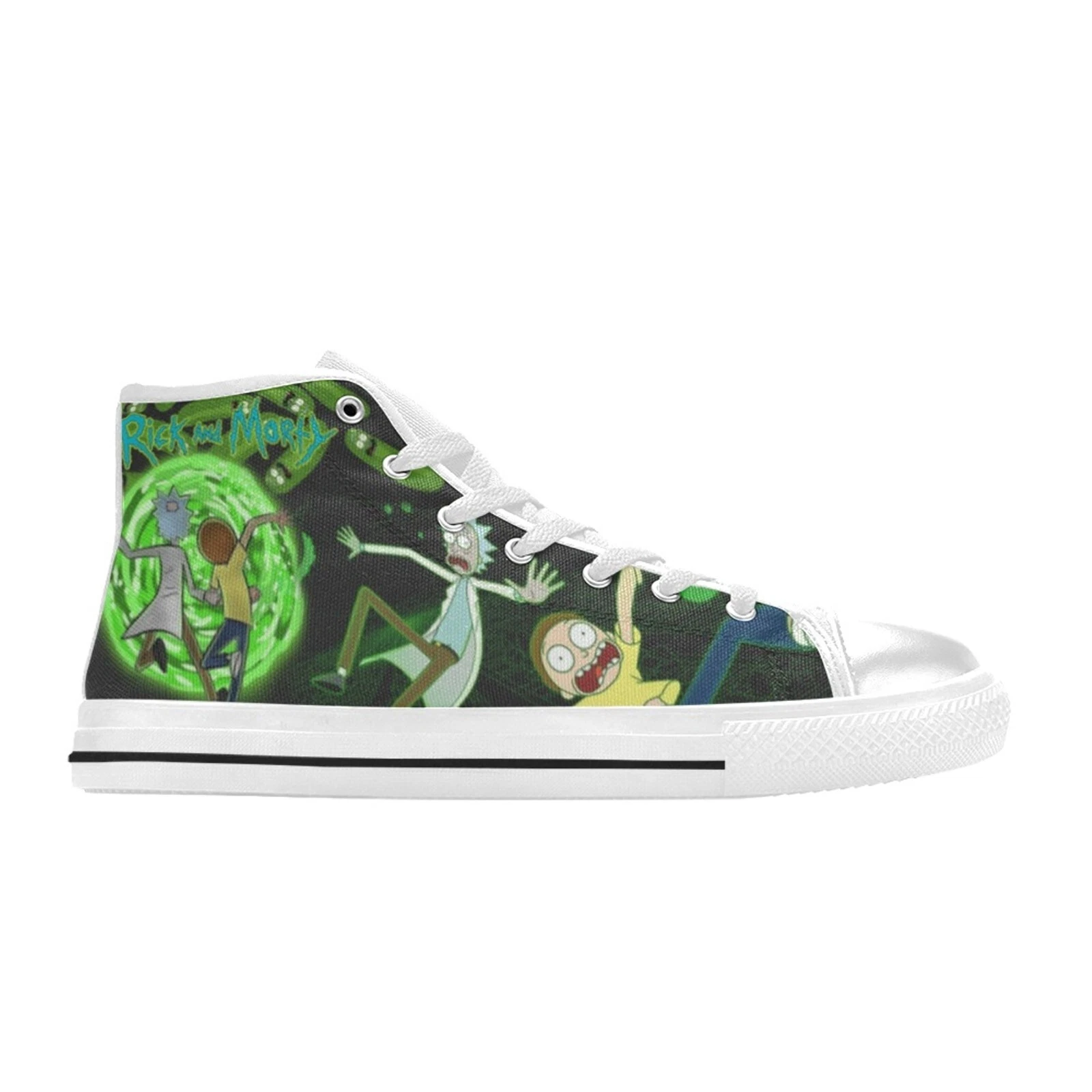 Rick and Rickandmorty 5 High Top Sneaker , Shoes Athletic