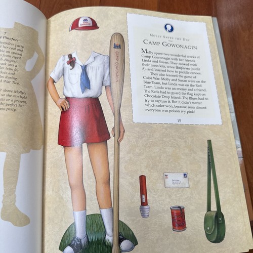 Nuovi set di bambole di carta bambola americana Molly sigillate libri non tagliati - Foto 14 di 23