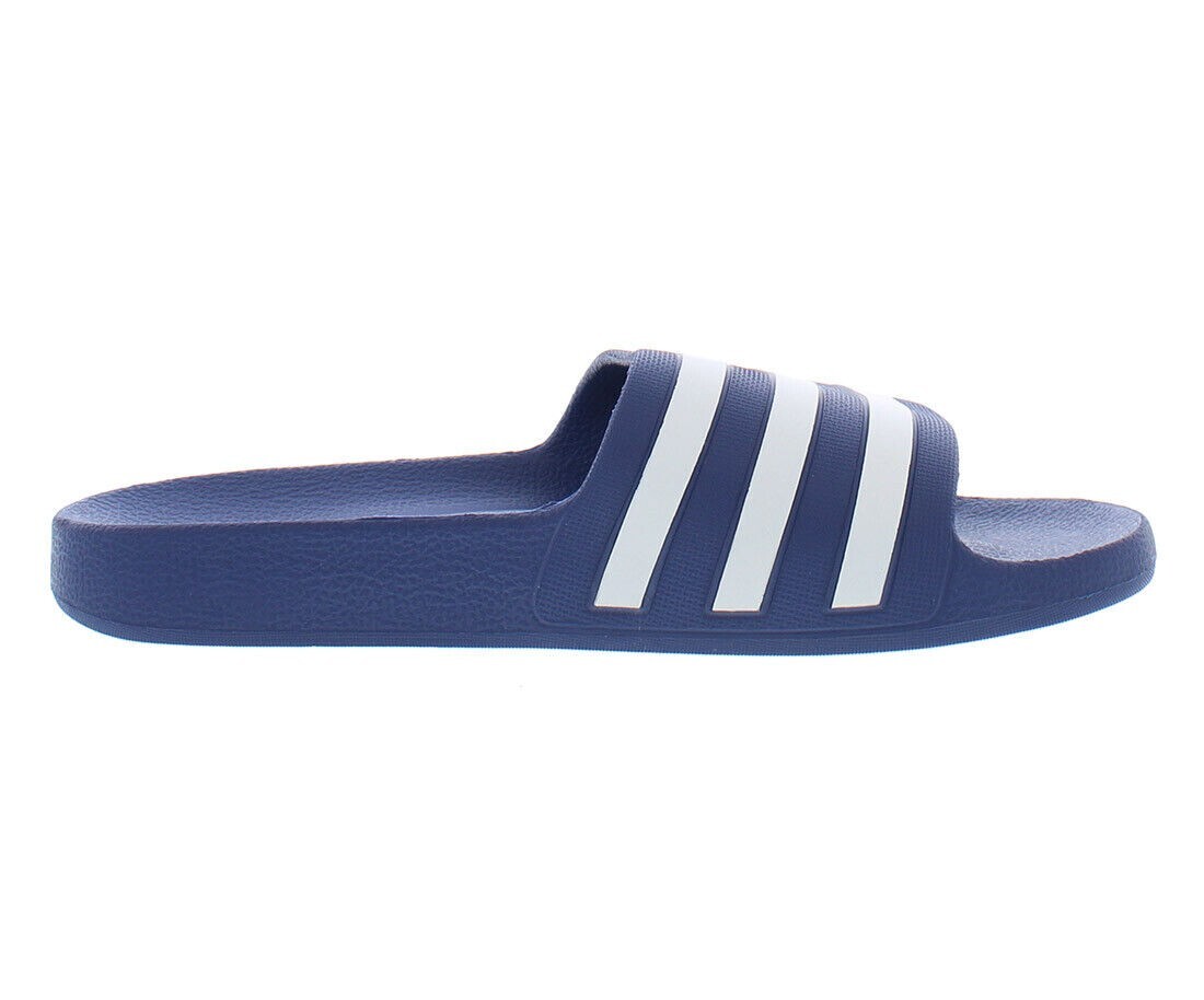 Adidas Adillete Aqua Slides Womens Shoes Size 8, Color: Crew  Blue/White/Crew | eBay
