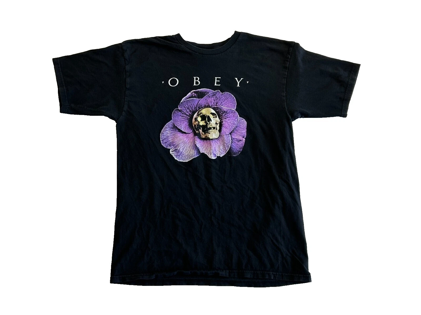 OBEY Negro Camisetas para Hombres