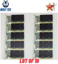 Lot of 10 - HP Nvidia  625629-002  700578-001  Quadro NVS 300 512MB PCIe x16