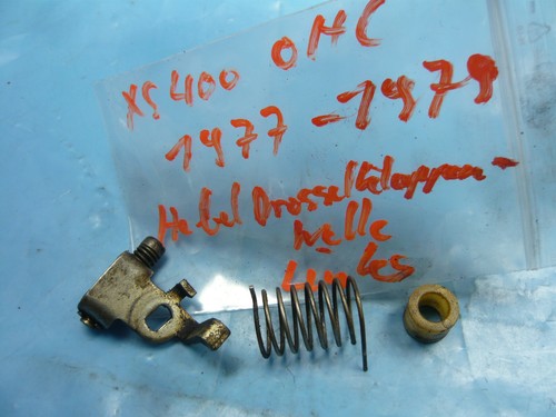 Yamaha  XS 400 OHC 1977-1979  Hebel von Drosselklappe links Vergaser Carburetor
