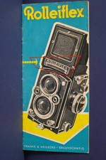 F66157 Rolleiflex 3.5 2.8E 1957 Camera Brochure   22 pages   Clean