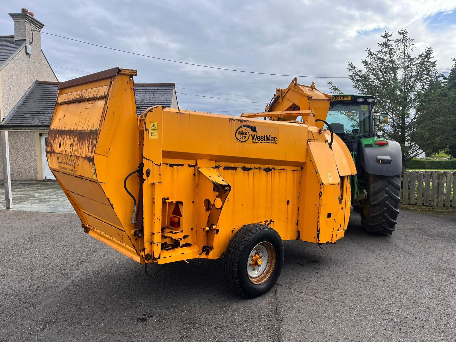 WESTMAC BELAIR 570 STRAW / FODDER CHOPPER eBay