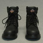 Work Load Rough Leather insulated Hiking Riding Work boots Men's 6.5D women's 8M — photo 2