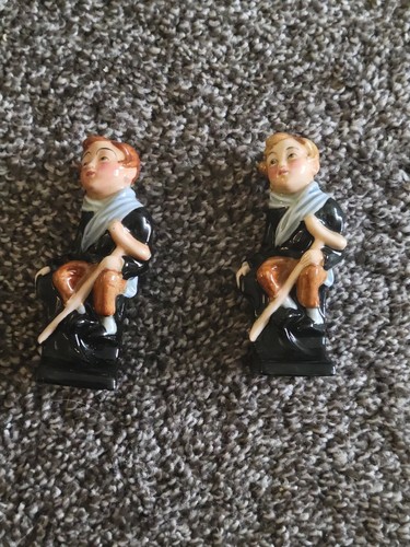 4" Royal Doulton Dickens Figur "Tiny", frühe Ausgabe "Doulton England" Stempel