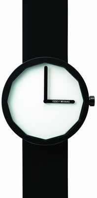 Issey Miyake Twelve Men'S/Ss Case X White Dial X Leather Band Silap002_