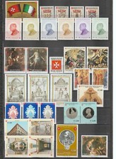s38484 SMOM 2005 MNH**  Complete year set annata completa 33v + 3 s/s - 2 scan