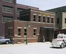 NEW Design Preservation Cutting's Scissor Co. HO Train Building FREE US SHIP