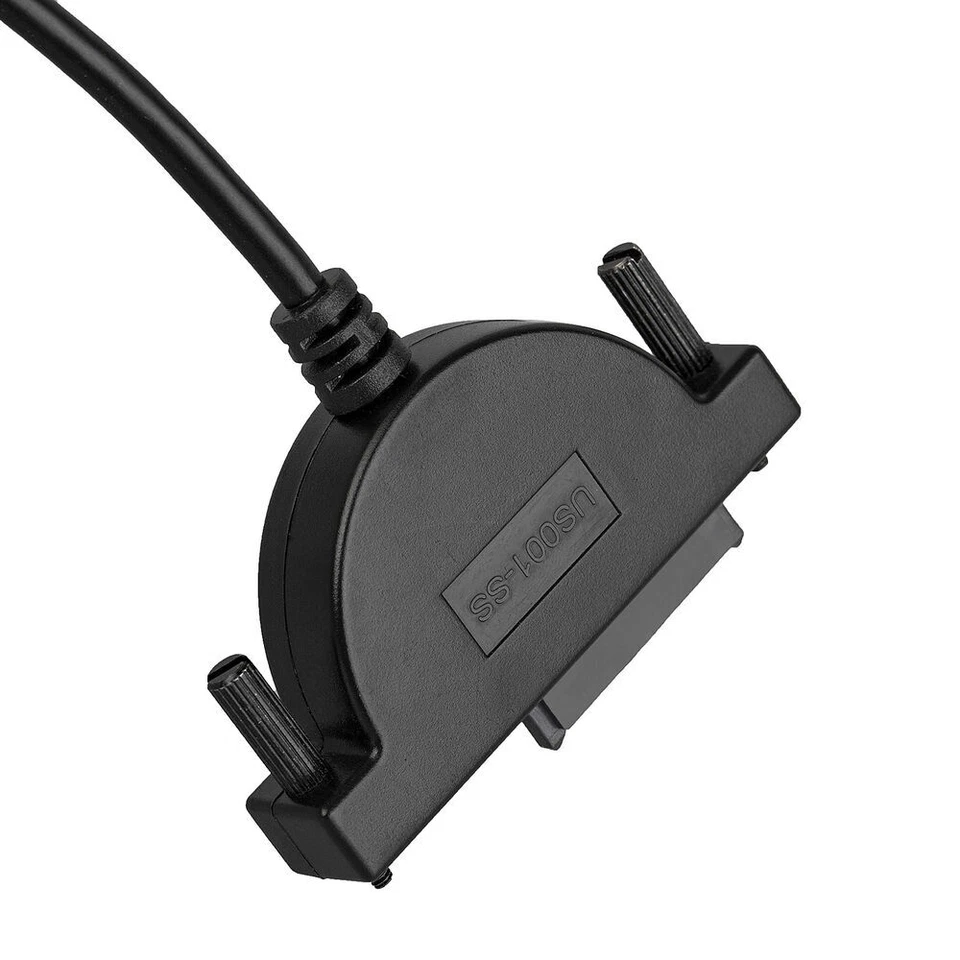 USB to SATA External Cable for Internal 9.5mm 12.7mm DVD CD Burner Drive Player - Image 3 of 4