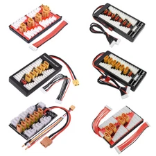 Parallel Charging Balance Board Lipo Battery Charger XT60/T Deans/XT90 Plug
