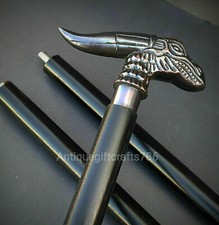 Handmade Dragon Head Designer Handle Style Wooden Walking Stick Vintage Cane NEW