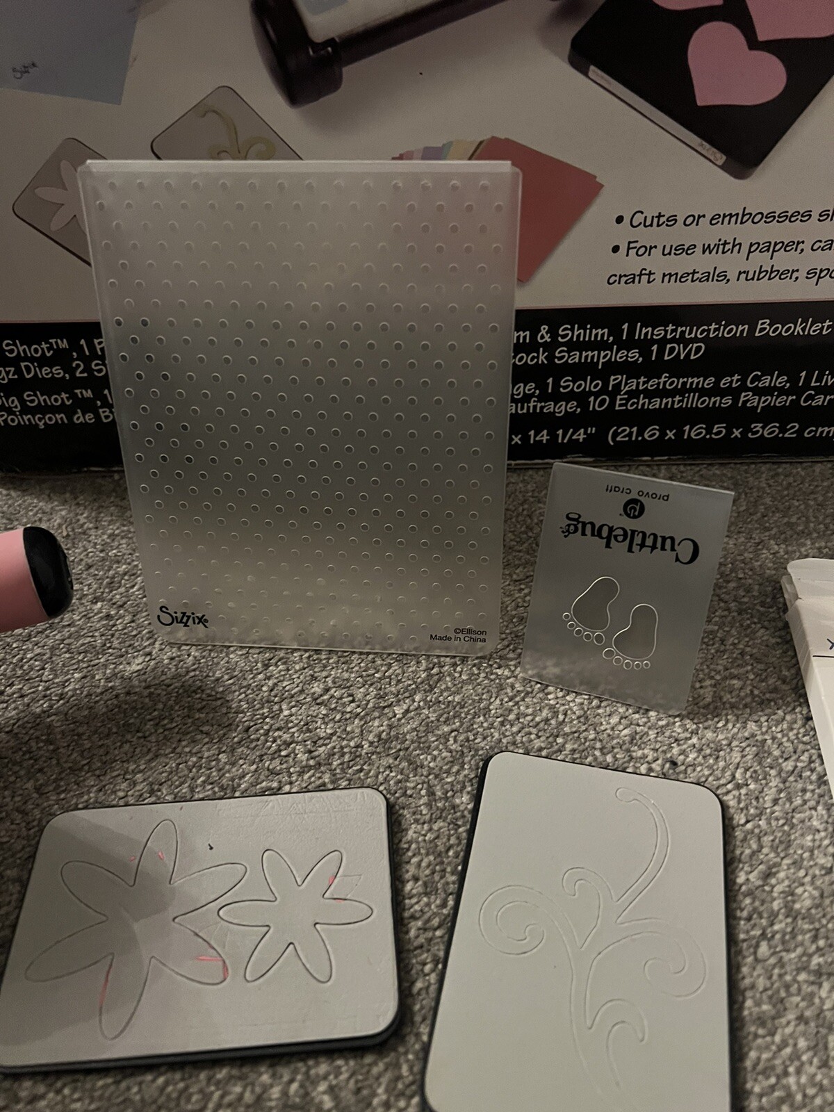 sizzix big shot die cutting machine With Dies eBay