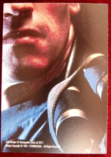 TERMINATOR 2: JUDGMENT DAY - T2 - Foil Chase Card #F5 - Under Fire - 2017 - Picture 2 of 2