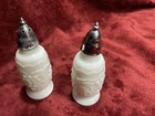 Imperial Milk Glass Grape Pattern Salt and Pepper Shakers — photo 2