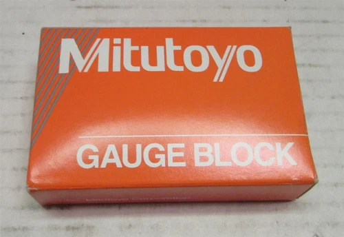 Mitutoyo Steel Rectangular Gage Block, ASME Grade AS-1, 0.34 mm L (611879-541)
