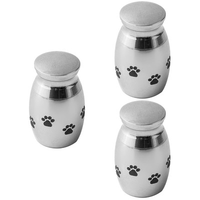 Pet Urnen Edelstahl Asche Kann Pet Asche Halter Gedenk Sarg Hund Memorial Urne
