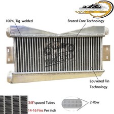 Performance Bar Plate Twin Turbo Intercooler 2 In 1 Out 400-800hp Universal Performance Bar Plate Twin Turbo Intercooler 2 In 1 Out 400-800hp Universal