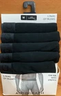 Marks & Spencer Autograph black ribbed trunks in a size medium pack of 5