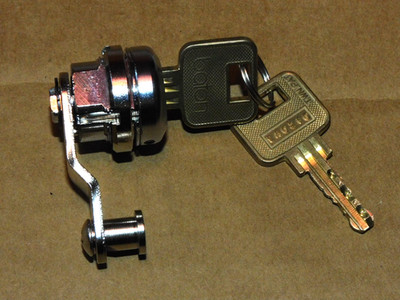 Upper Payphone Lock with 2 Baton Keys