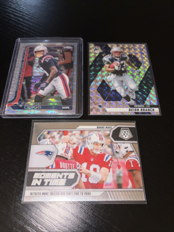2025 Topps Chrome Pulsar Refractor Stefon Diggs #205 Patriots