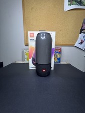 JBL Pulse 3 Bluetooth Speaker Black Cylinder with Light Show With box and insert