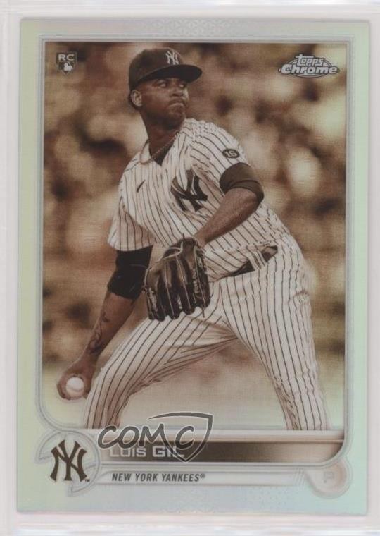 2022 Topps Chrome Sepia Refractor Luis Gil #202 fo7