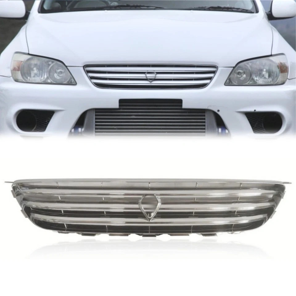 Lexus グリル クロームメタル製 Front Chrome Grille For 2001-2005 Lexus IS300 IS200 Altezza Style