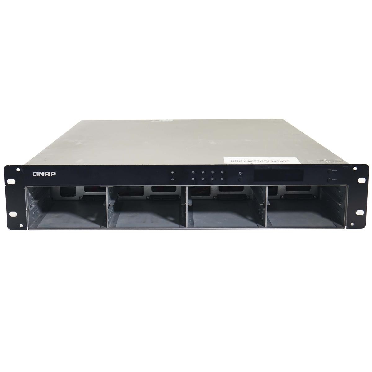 Telaio Case Cabinet Armadio Rack Nas Qnap Ts-809u-rp Chassis Con Cavi E Schede_