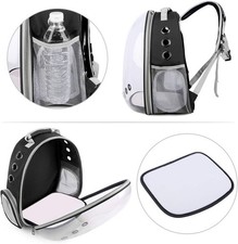 Cat Pet Carrier Backpack Transparent Capsule Bubble Pet Backpack Small Animal Pu