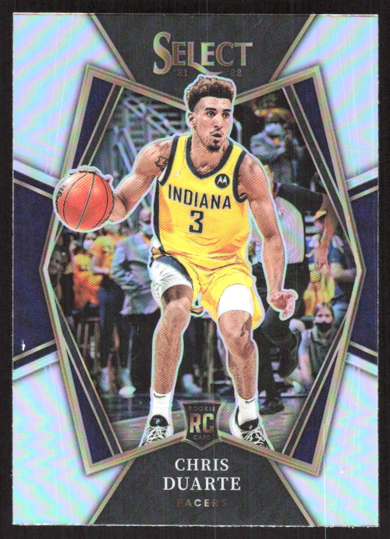 8657G 2021-22 Panini Select #146 Chris Duarte Silver Prizms