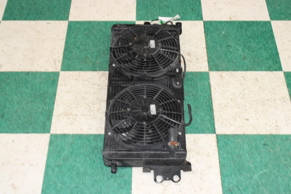 07-10 GT500 5.4L Motor Engine Intercooler Radiator W/ Cooling Fans OEM Factory Foto 4 de 4