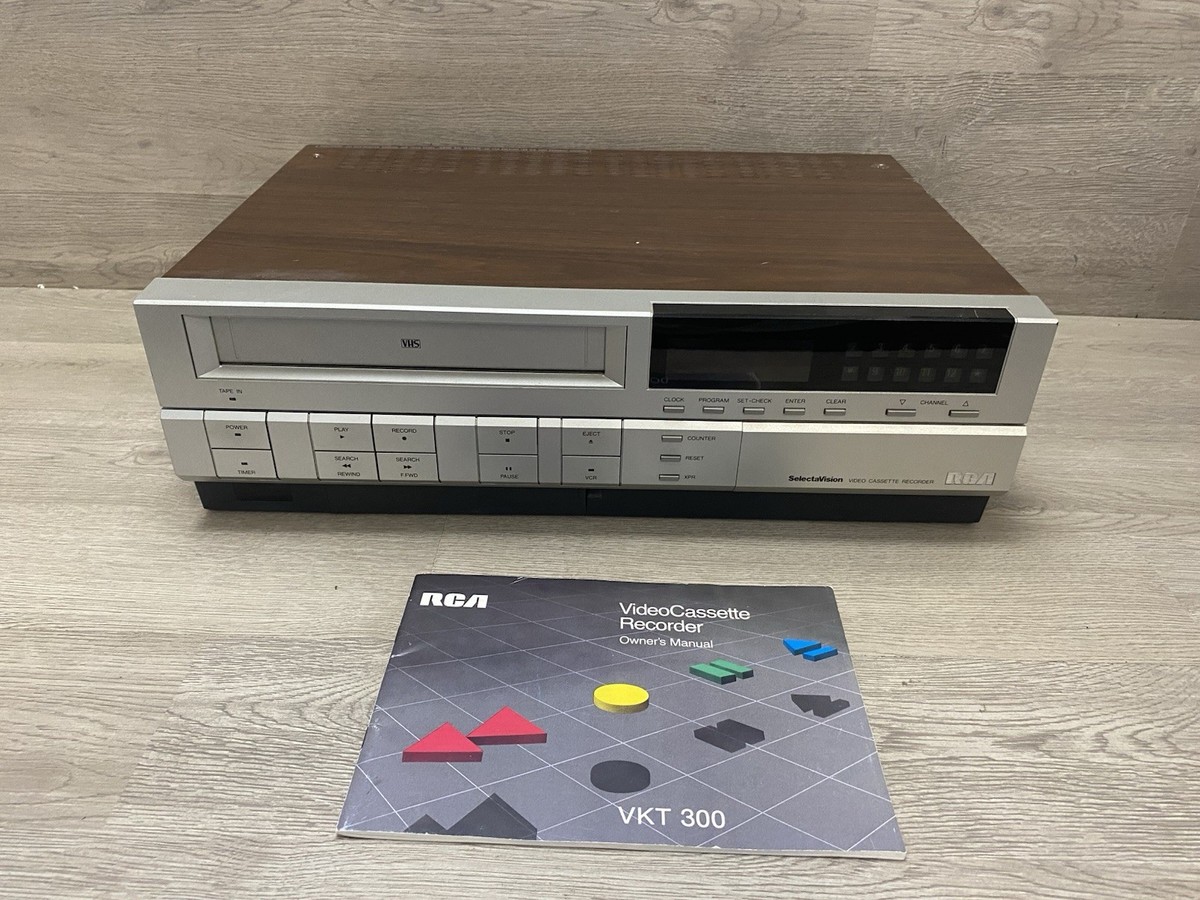RCA SelectaVision VHS Player/Recorder VCR (VKT300) | eBay